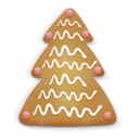 Christmas Cookie Tree Icon