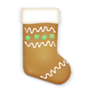Christmas Cookie Sock Icon