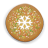 Christmas Cookie Snowflake Icon