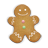 Christmas Gingerbread Man Icon