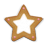 Christmas Cookie Star Icon