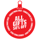 All Gifts 50% Off Icon 128x128 png