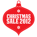 Christmas Sale 2012 Red Icon 128x128 png