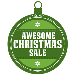 Awesome Christmas Sale Icon 256x256 png