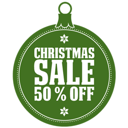 Christmas Sale 50% Off Icon 256x256 png