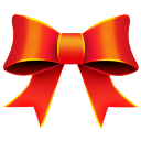 Ribbon Red Icon 128x128 png