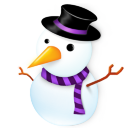 Snow Man Icon 128x128 png