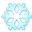 Snow Flake Icon 32x32 png