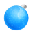 Christmas Ball Blue Icon