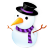 Snow Man Icon 48x48 png