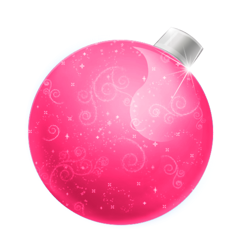Christmas Ball Pink Icon 512x512 png