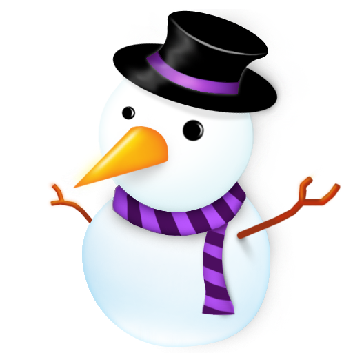 Snow Man Icon 512x512 png