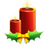 Candles With Ribbon Icon 64x64 png
