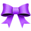 Ribbon Purple Pattern Icon 64x64 png