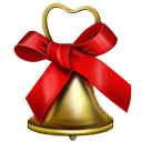 Christmas Bell Icon 128x128 png
