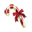 Candy Cane Icon 32x32 png