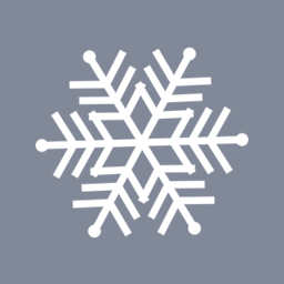 Christmas Snowflake Icon 256x256 png