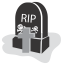 Graveyard Rip Icon 64x64 png