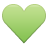 Fresh Green Heart Icon