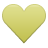 Lime Heart Icon
