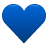 Royal Blue Heart Icon