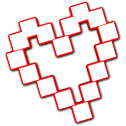 Heart Cube Icon 256x256 png