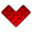 Heart Lego Icon 32x32 png