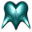 Heart Ufo Icon 32x32 png