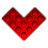 Heart Lego Icon