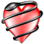 Heart Snake Icon 64x64 png
