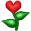 Valentines Flower Icon 64x64 png