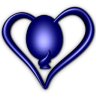Heart Balloon Icon 96x96 png