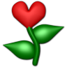 Valentines Flower Icon 96x96 png