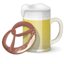 Beer And Pretzel Icon