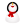 Smiling Snowman Icon 24x24 png