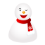 Wink Snowman Icon 64x64 png