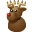 Reindeer Icon 32x32 png