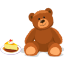 Teddy Bear Icon 64x64 png