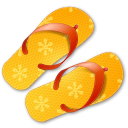 Flip Flops Icon 256x256 png