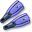Flippers Icon 32x32 png