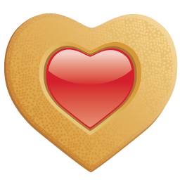 Valentine Cookie 3 Icon 256x256 png