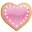 Valentine Cookie 1 Icon 32x32 png