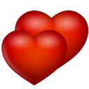 Hearts Icon 128x128 png