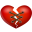 Stitch Heart Icon 32x32 png