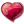 Heart Red Icon 24x24 png