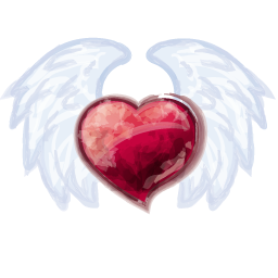 Heart Wings Icon 256x256 png