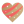 Golden Heart Icon 24x24 png