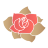 Rose, Flower Icon 48x48 png