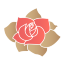 Rose, Flower Icon 64x64 png
