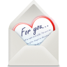 Love Mail Icon 96x96 png